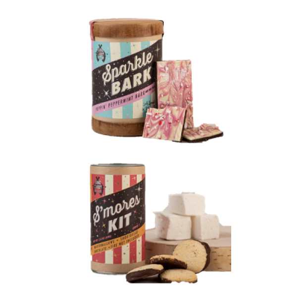Bang Candy Company Peppermint Bark & S’mores Kit Set